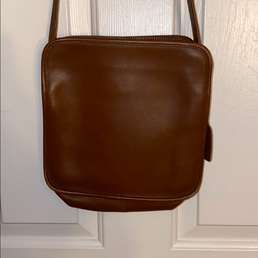 Authentic Brown Coach Bag
